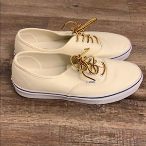 Vans cream color